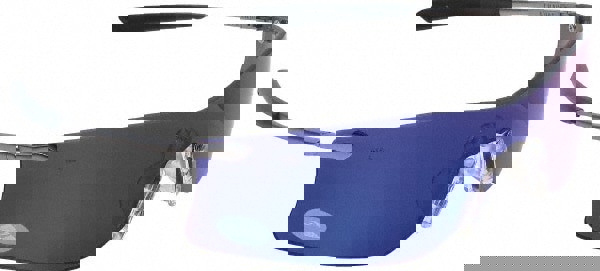 Safety Glass: Scratch-Resistant, Polycarbonate, Emerald Lenses, Frameless, UV Protection